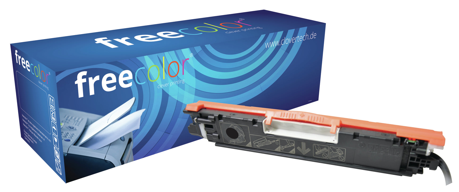 Freecolor CE310 (CE310A) Schwarz Toner – Kompatibel – 1'200 Seiten – für HP LaserJet Pro M275/M175a/CP1025