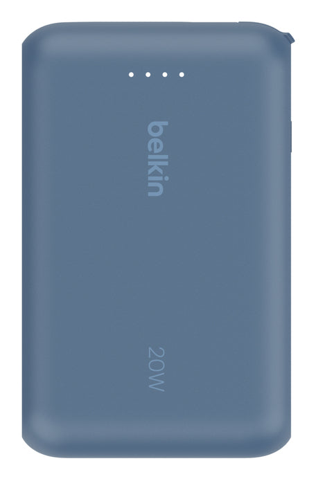 Belkin Powerbank 10000 mAh, PD, USB-C, Blau