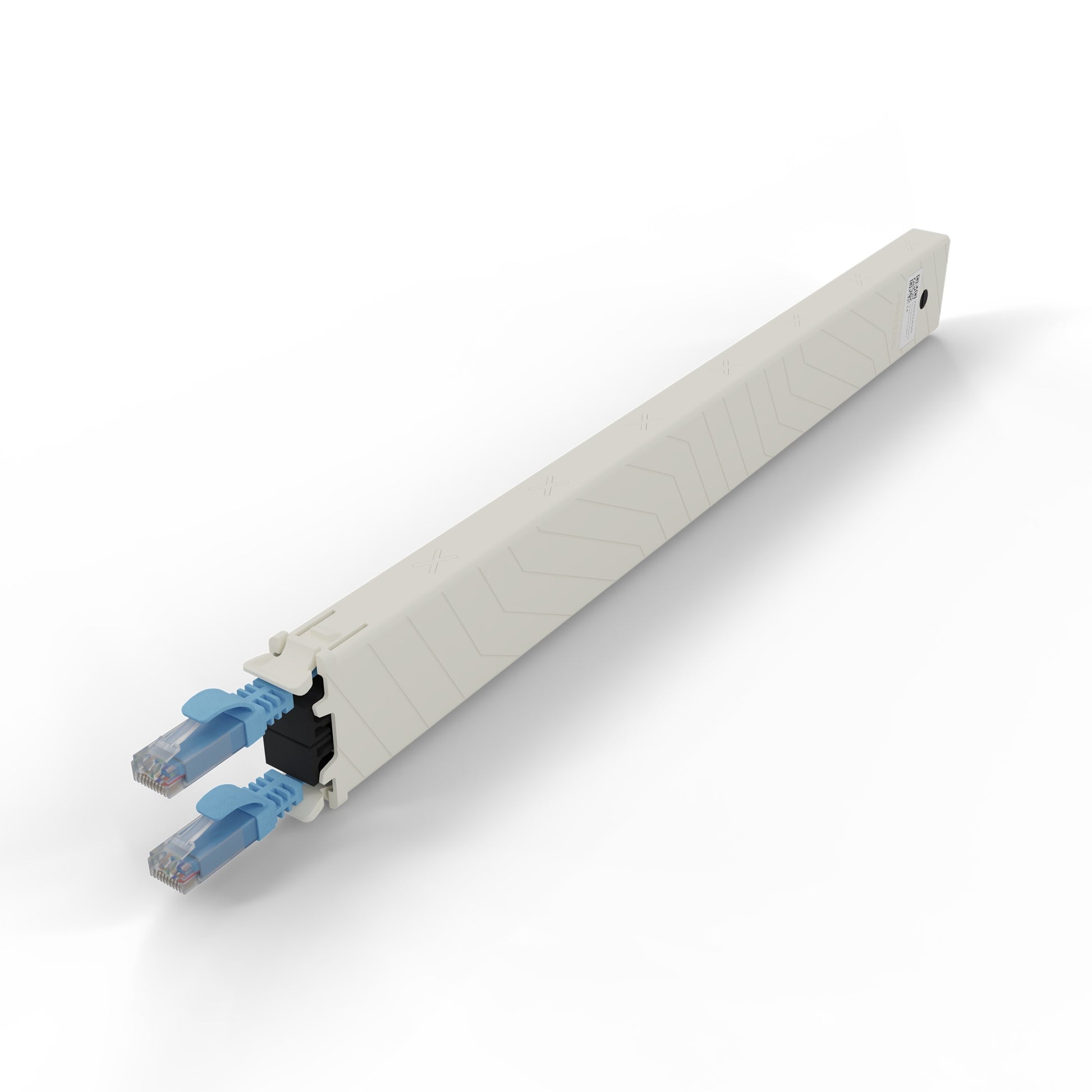 PATCHBOX .one Patchkabel – Cat6a U/UTP, 0,8 m, Blau, RJ-45