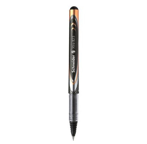 Schneider Schreibgeräte Schneider Xtra 823 – Tintenroller, 0,3 mm, schwarz, mit Kappe, sortiert