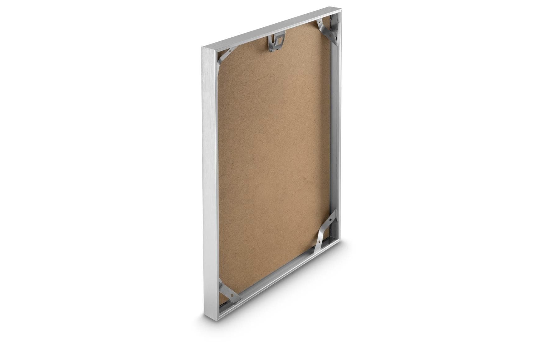 Hama Bilderrahmen – für 20 × 28 cm – Aluminium & Glas, silber