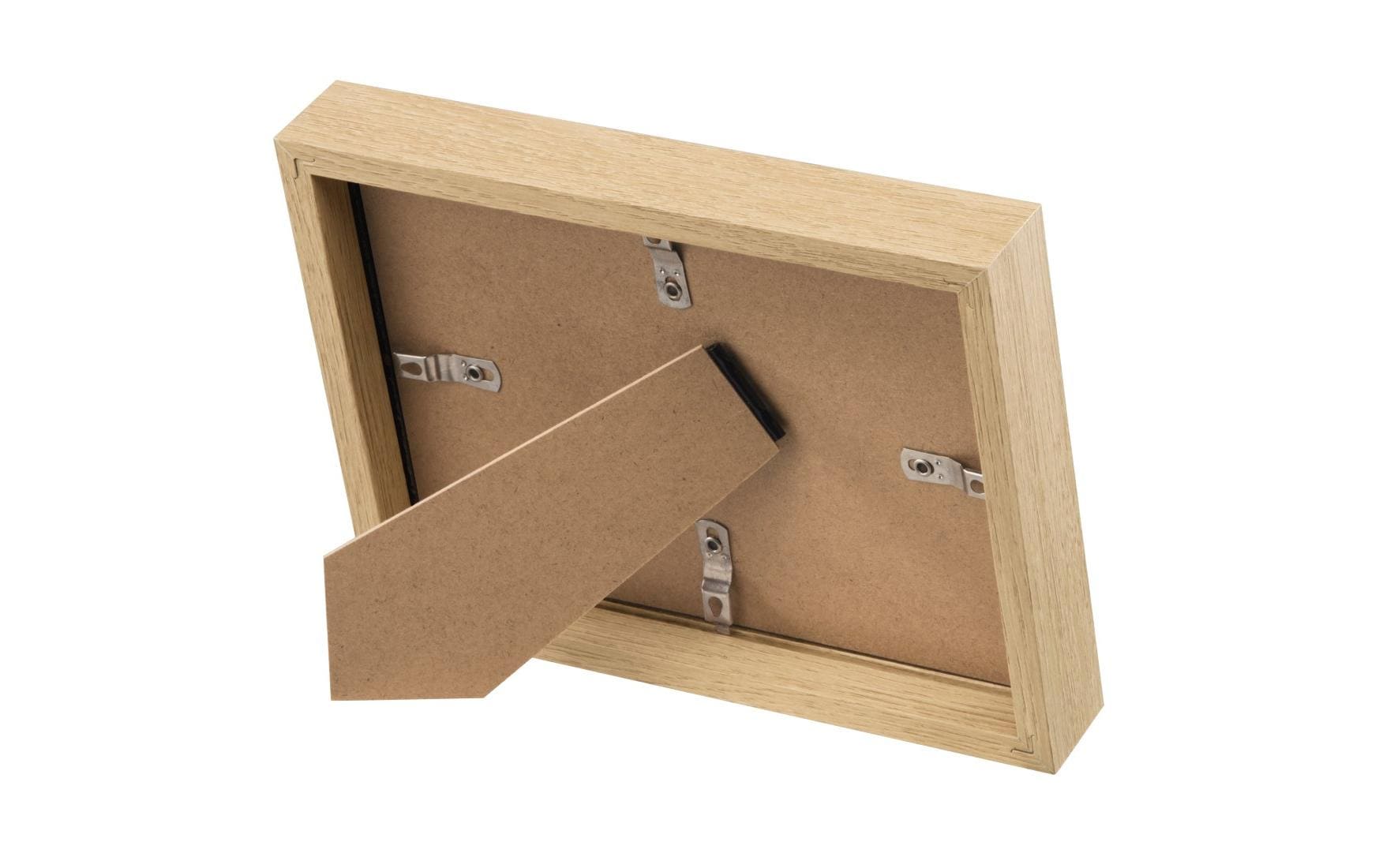 Hama Bilderrahmen – für 13 × 18 cm – Glas & MDF, Eiche