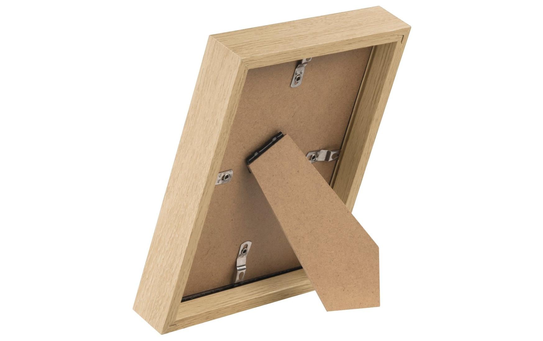 Hama Bilderrahmen – für 13 × 18 cm – Glas & MDF, Eiche