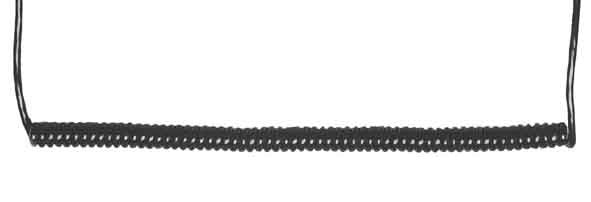 Bachmann Verlängerungskabel – offenes Ende zu offenes Ende, 6 m, 1,5 mm², schwarz