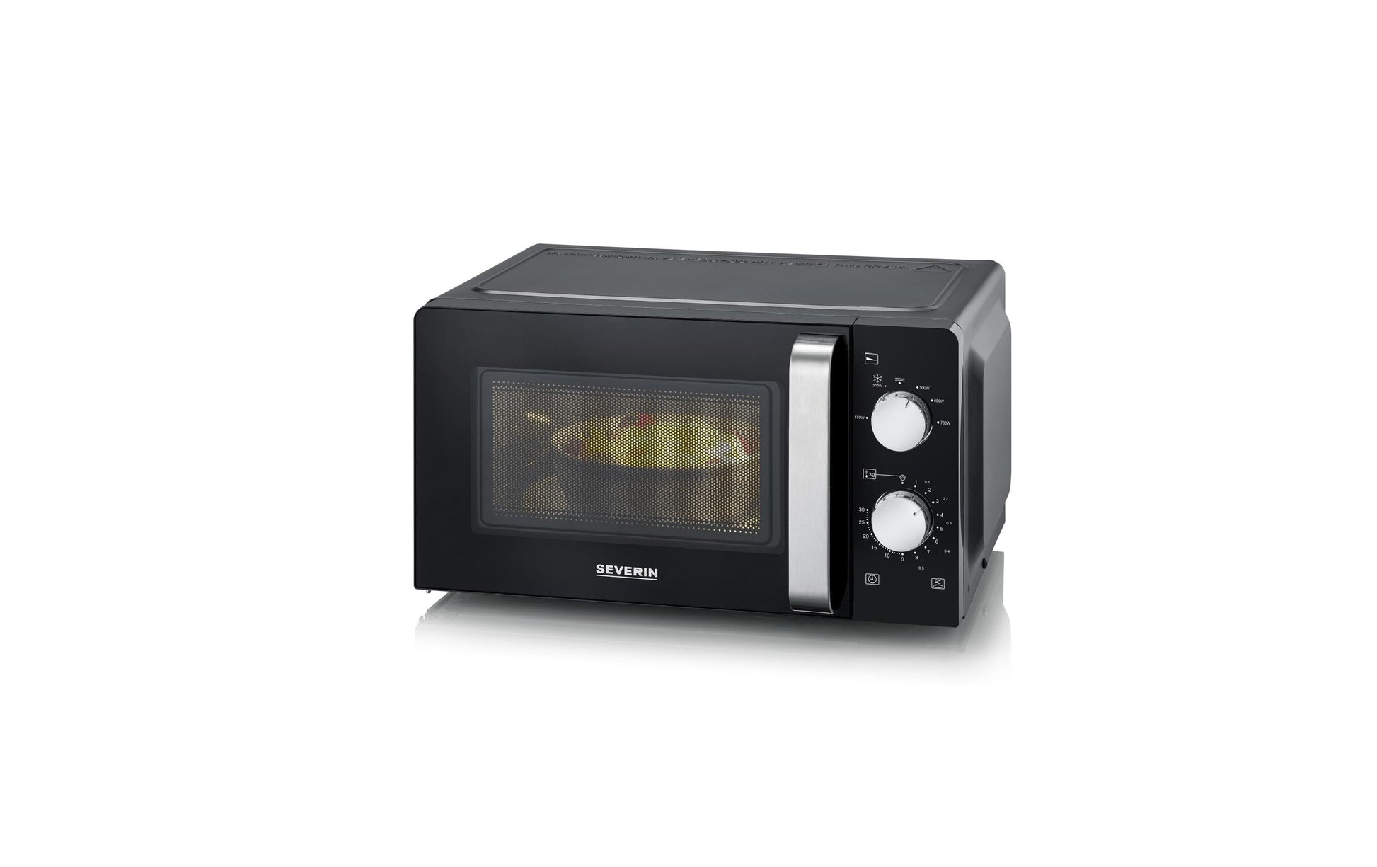 Severin Solo-Mikrowelle MW7886 – 17 l – 700 W – Schwarz