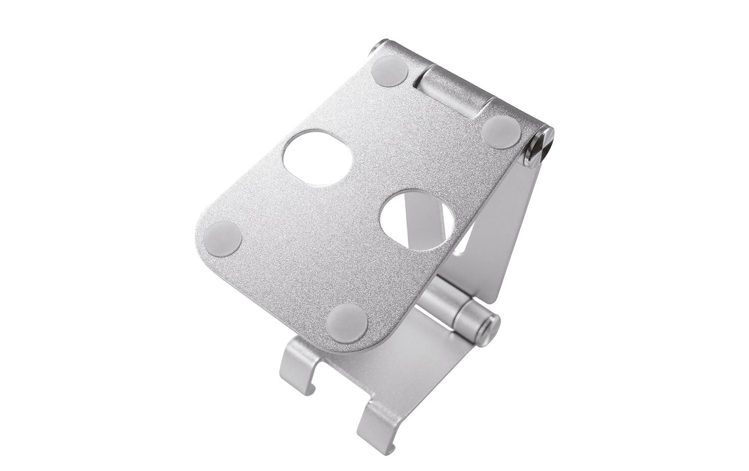 Neomounts Tischständer, faltbar, verstellbar – für Geräte bis 7" – Silber, Aluminium