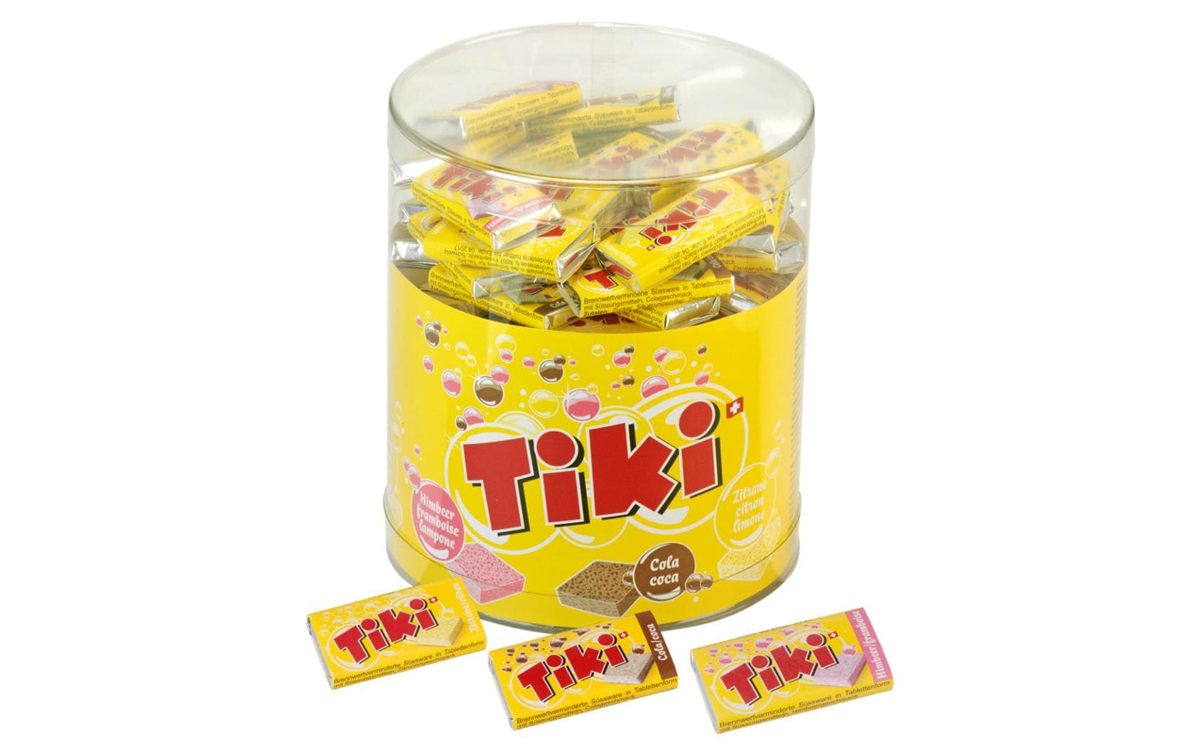 Tiki Fizzy Lutschbonbons Classic – 100 × 9 g