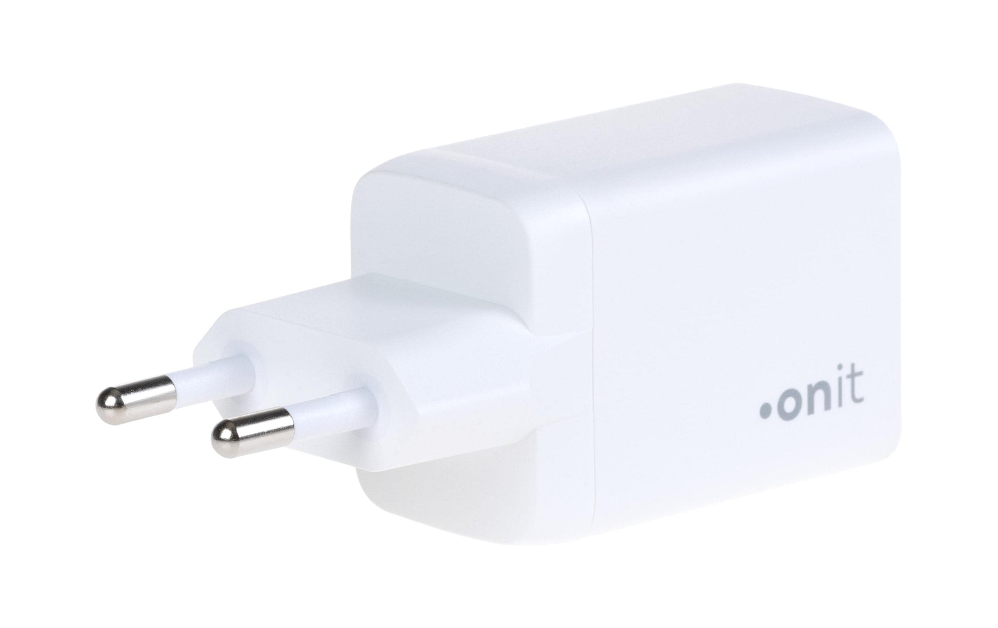 ONIT F01379 USB-Wandladegerät 25 W (USB-C) + 18 W (USB-A) – USB-C×1, USB-A×1 – PD, QC – Weiss