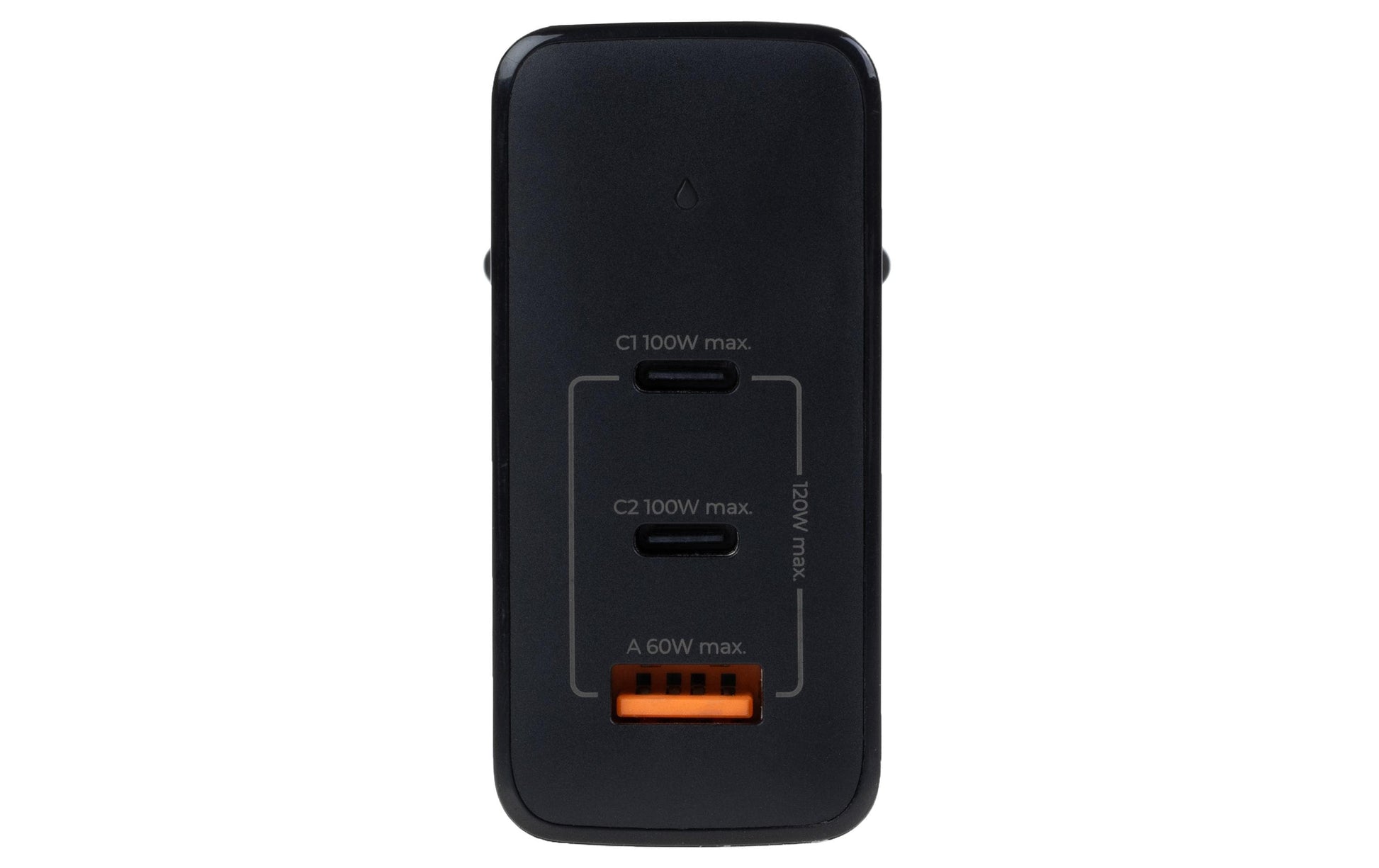 ONIT Ladegerät – 120 W, 2× USB-C + 1× USB-A, GaN