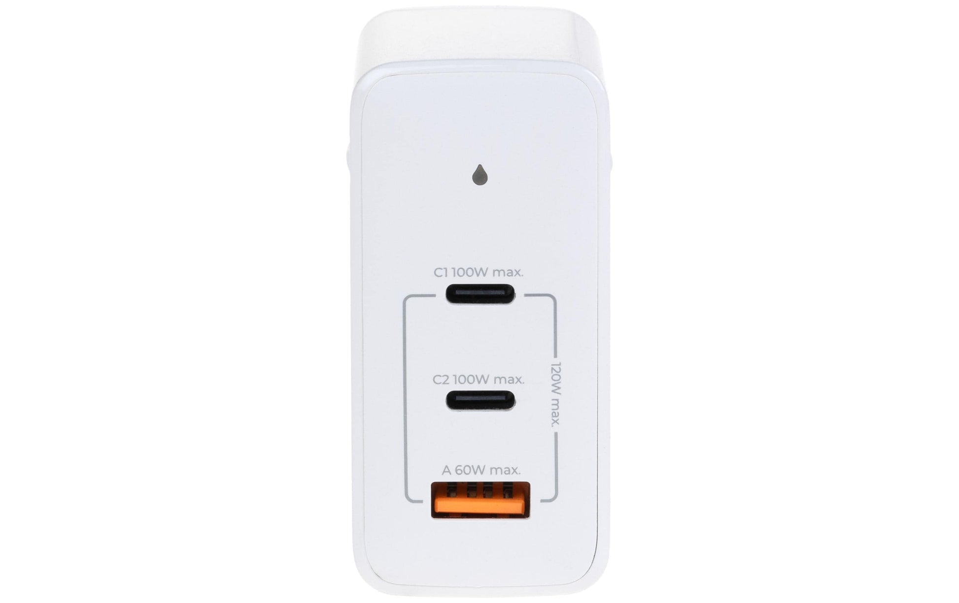 ONIT GaN Ladegerät – 120 W, 2× USB-C + 1× USB-A