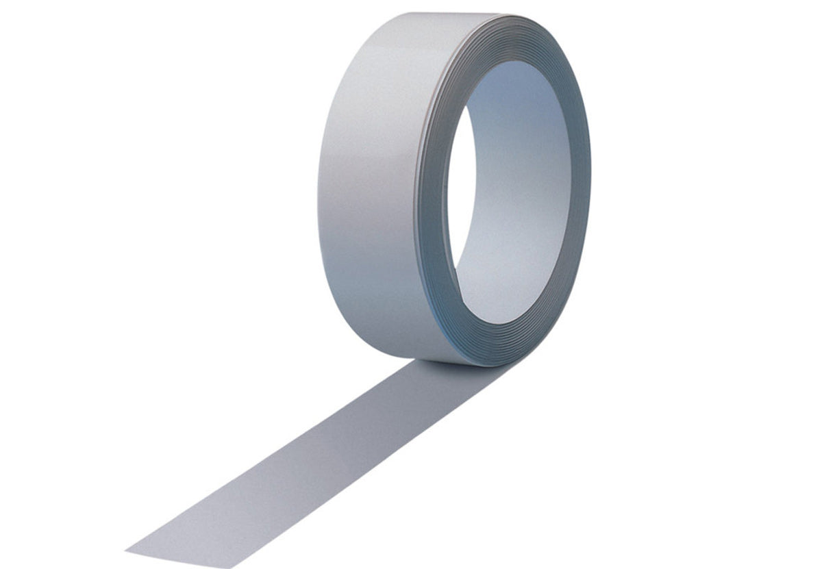 MAUL Ferroband Klebeband – permanent, Metall, 35 mm × 25 m, weiss