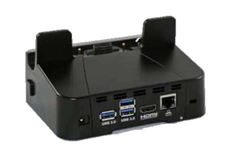 Zebra CRD-ET5X-1SCOM1 Zubehörtasche – für Zebra ET5X, USB-Port, Schwarz