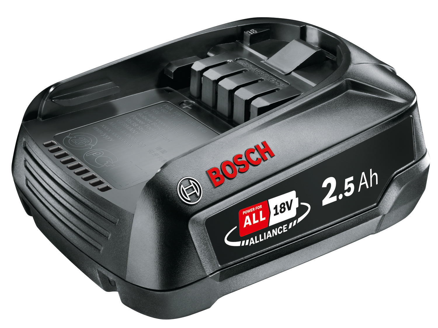 Bosch Akku 18 V 2,5 Ah (45 Wh) – für POWER FOR ALL 18 V