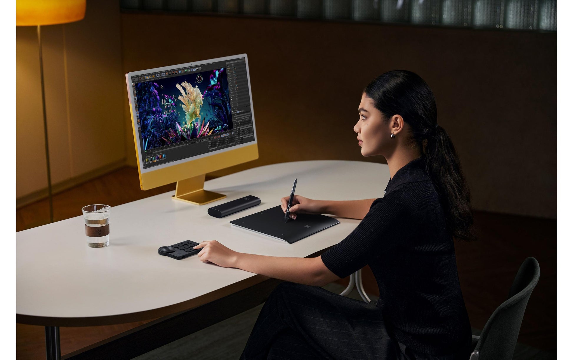XPPen XP-PEN – Stifttablet Deco Pro XLW, 16384 Druckstufen, 381 × 229 mm, USB-C, für Windows, macOS, Android und mehr