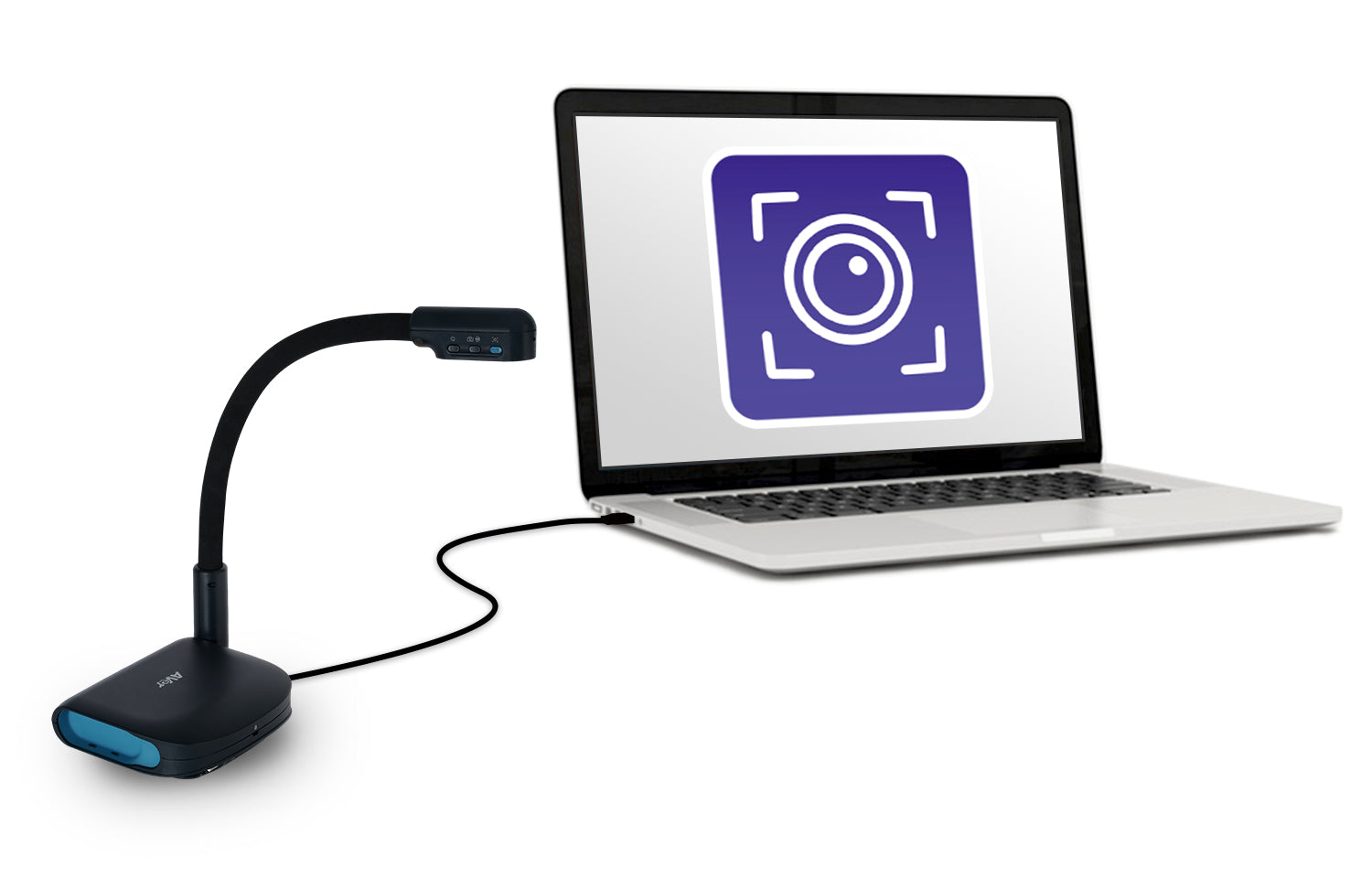 AVer U70i – Visualizer/Dokumentenkamera, 4K60, Aufnahmebereich 440×330 mm, USB, Schwarz