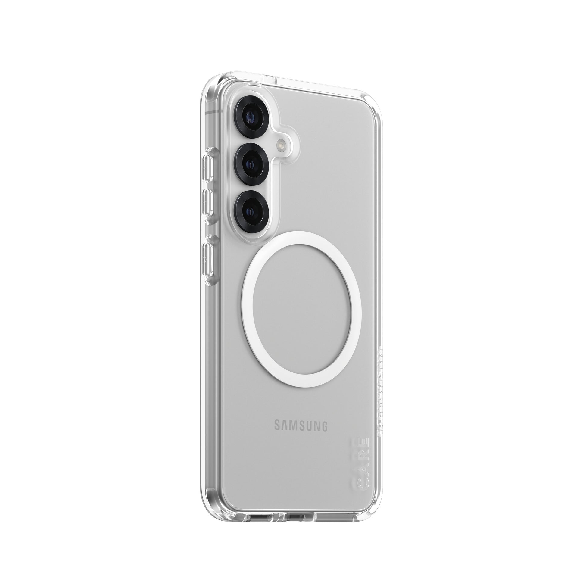 PanzerGlass CARE Flagship Backcover – für Samsung Galaxy S25, Kunststoff, Transparent, bis 3,6 m sturzsicher