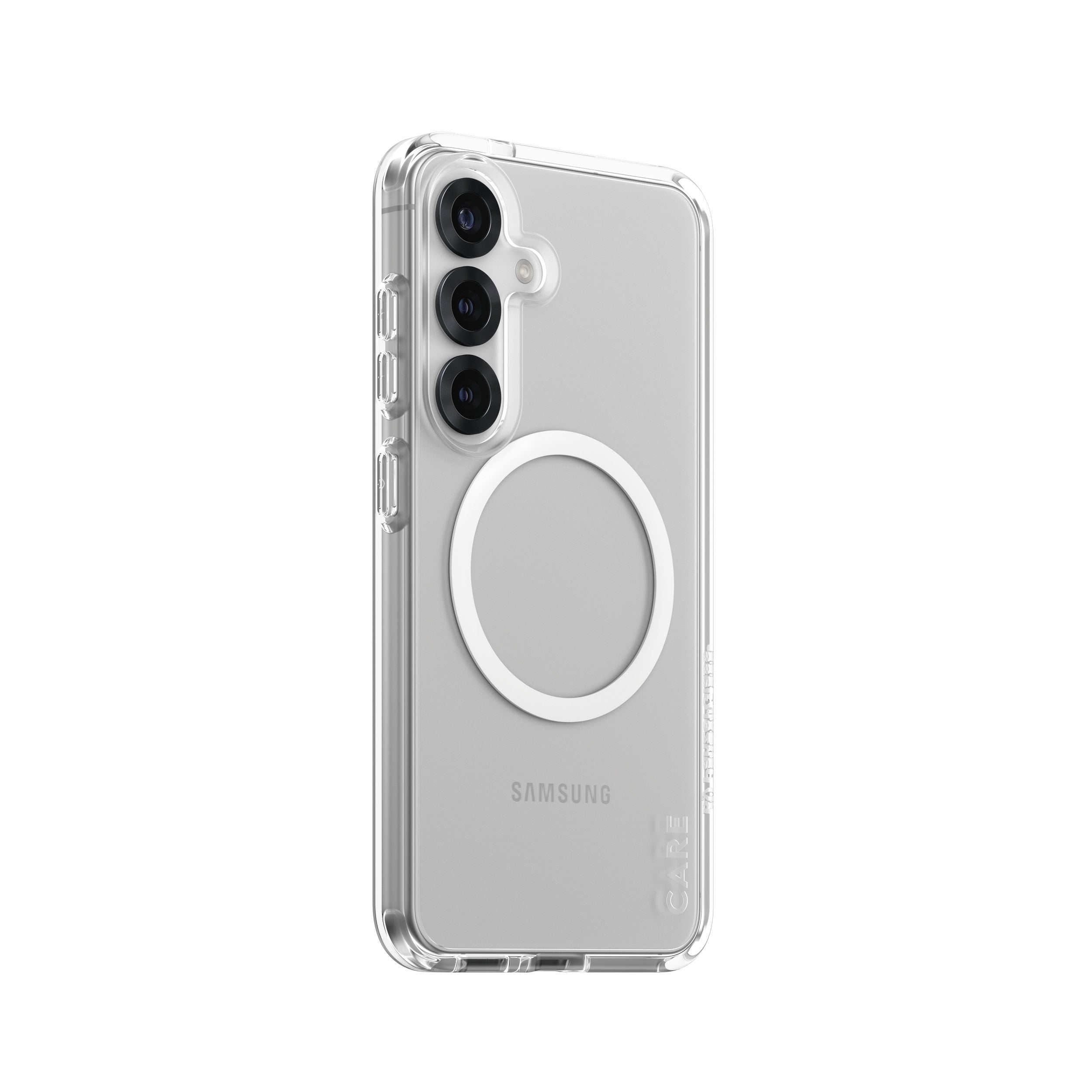 PanzerGlass CARE Flagship Backcover – für Samsung Galaxy S25, Kunststoff, Transparent, bis 3,6 m sturzsicher