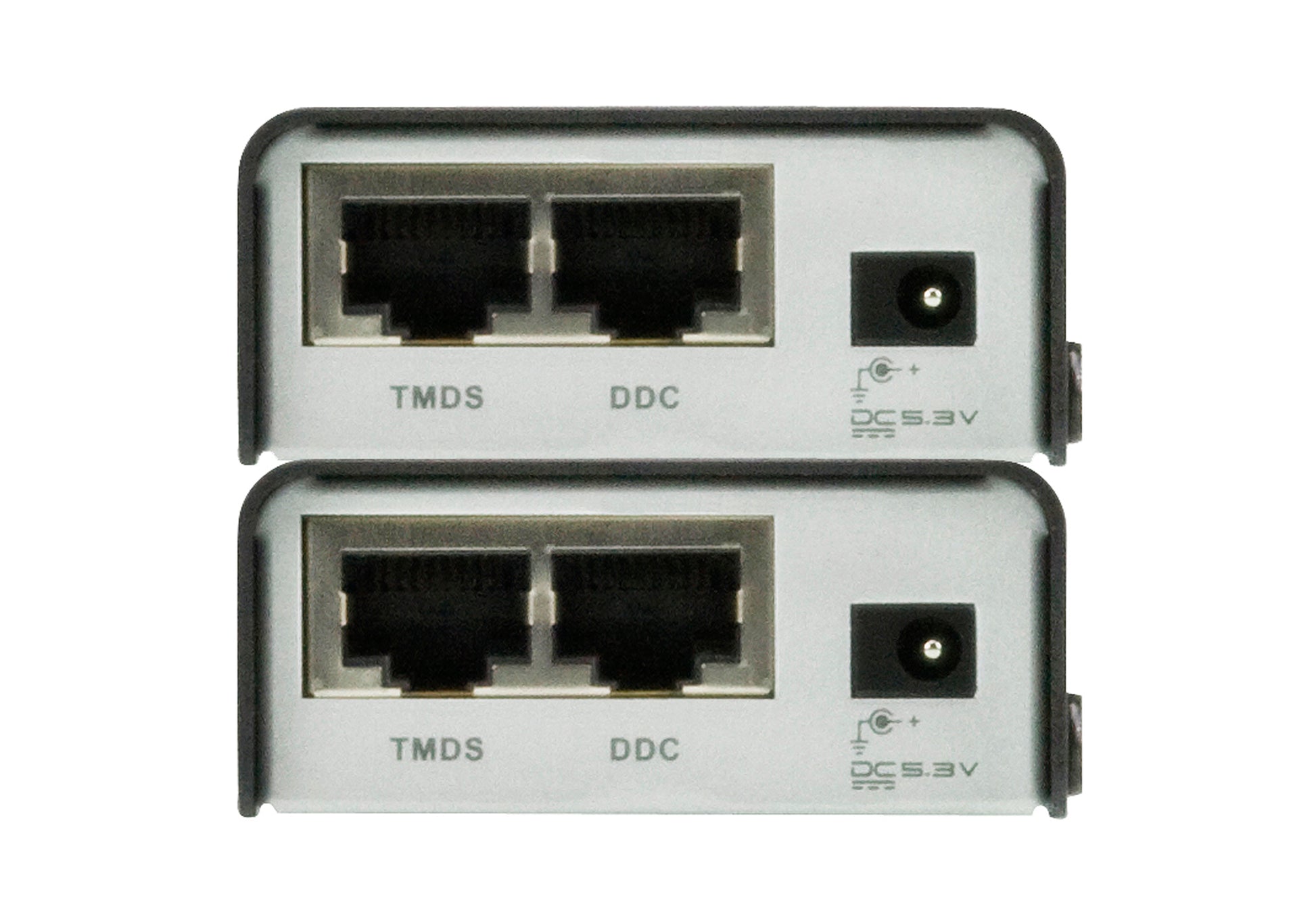 ATEN VE600A – DVI Extender-Set, über Cat5e, DVI Ein-/Ausgang, 1920×1200@60 Hz, 60 m, Stereo-Audio, IR, HDCP, Schwarz