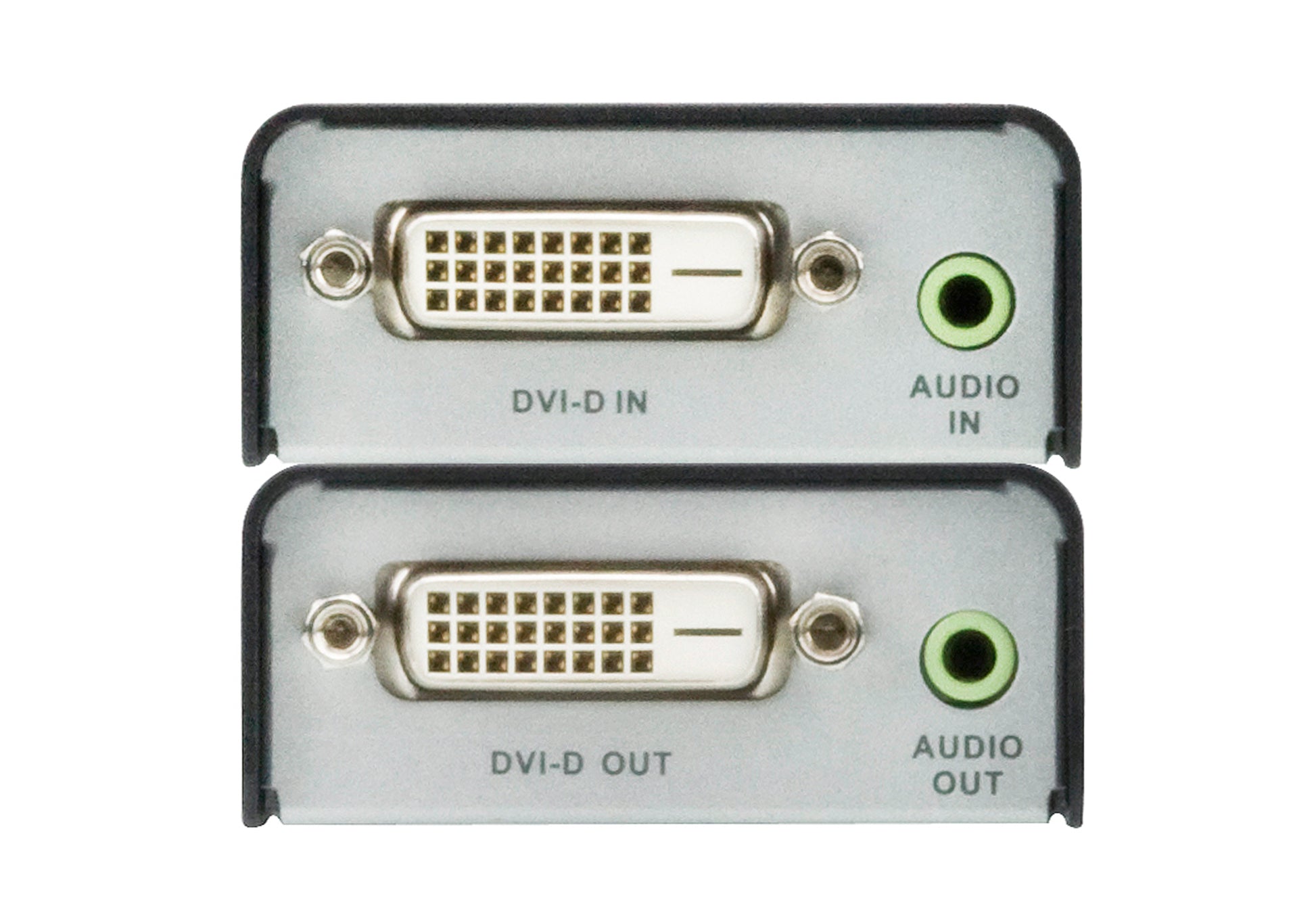 ATEN VE600A – DVI Extender-Set, über Cat5e, DVI Ein-/Ausgang, 1920×1200@60 Hz, 60 m, Stereo-Audio, IR, HDCP, Schwarz