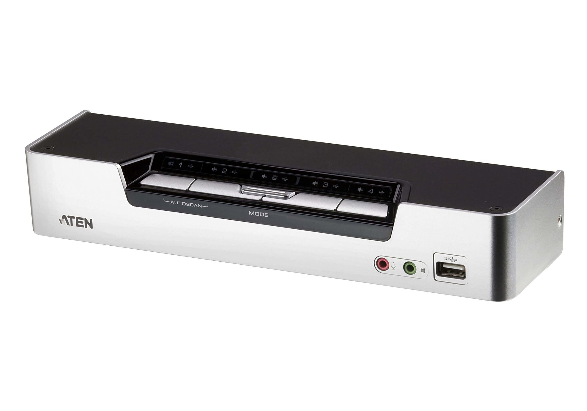 ATEN CS1794 – KVM-Switch 4-Port, HDMI/USB 2.0, 1920 × 1200 (WUXGA), Audio, für Windows, Mac, Linux