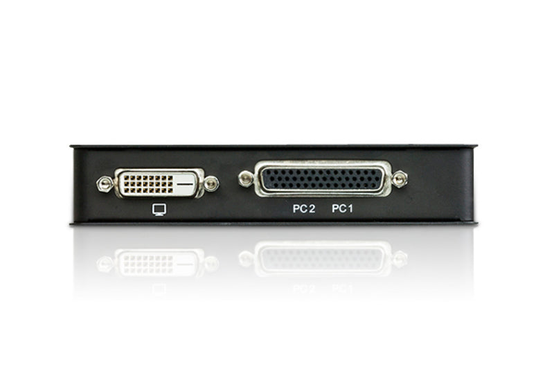 ATEN CS72D – KVM-Switch – 2-Port, DVI-D – 1920 × 1200 @ 60 Hz, Audio