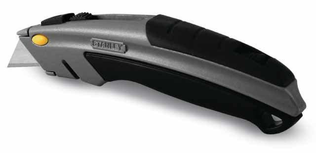 Stanley Cutter 0-10-788 – 19 mm, Klingenarretierung, Zink, inkl. 3 Klingen