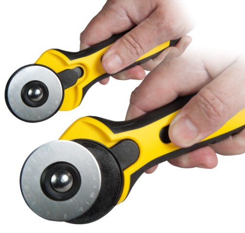 Stanley STHT0-10194 – Abbrechmesser 45 mm, einziehbar, Klingenarretierung, Kunststoff, schwarz