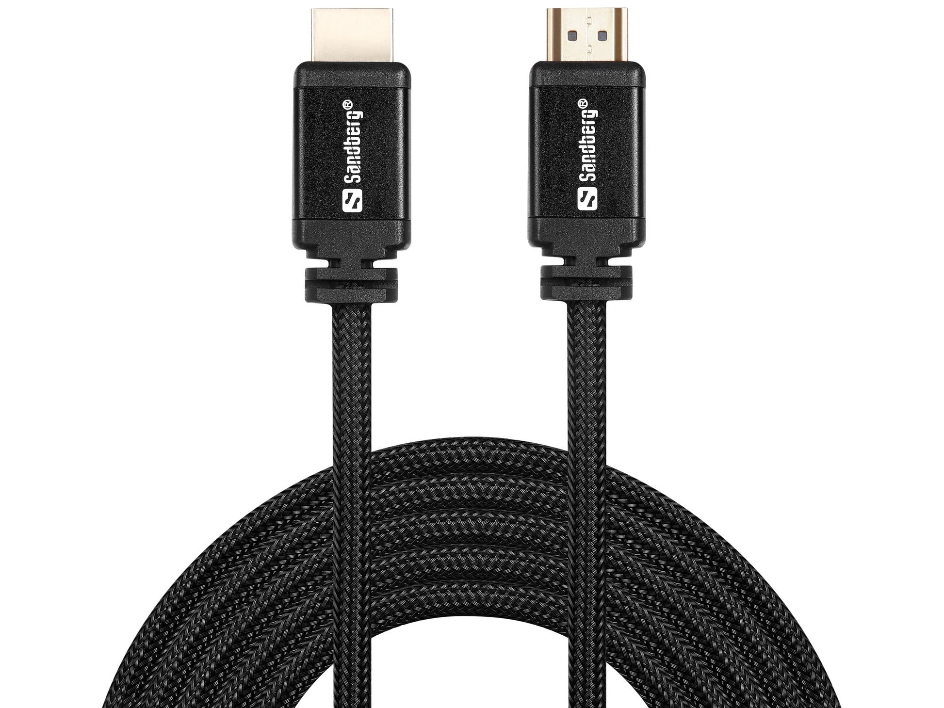 Sandberg HDMI-Kabel – 2 m, Schwarz, HDMI 2.0