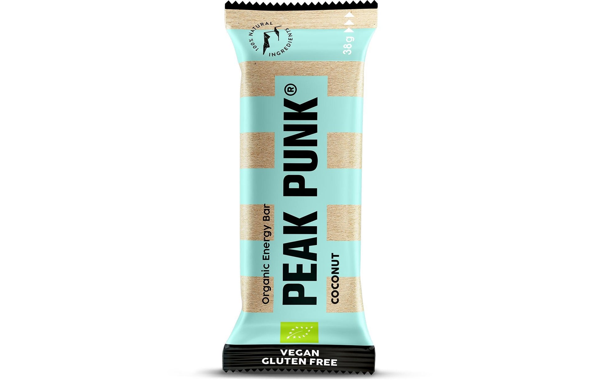 Peak punk Bio-Energie-Riegel – Datteln & Vanille, bio – 15 × 38 g