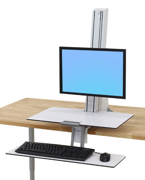 Ergotron WorkFit-S Wandhalterung Weiss