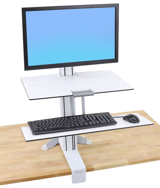 Ergotron WorkFit-S Wandhalterung Weiss