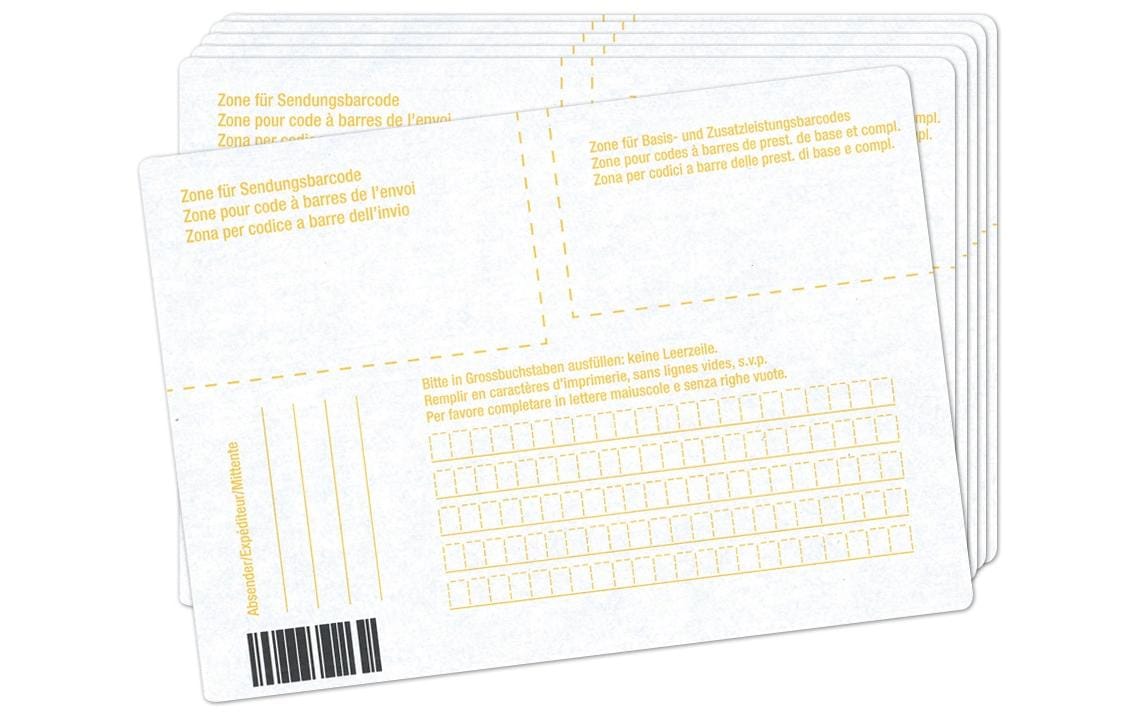 Elco Haftetiketten – rechteckig 148 × 105 mm, A6, weiss, blickdicht, 750 Stk.