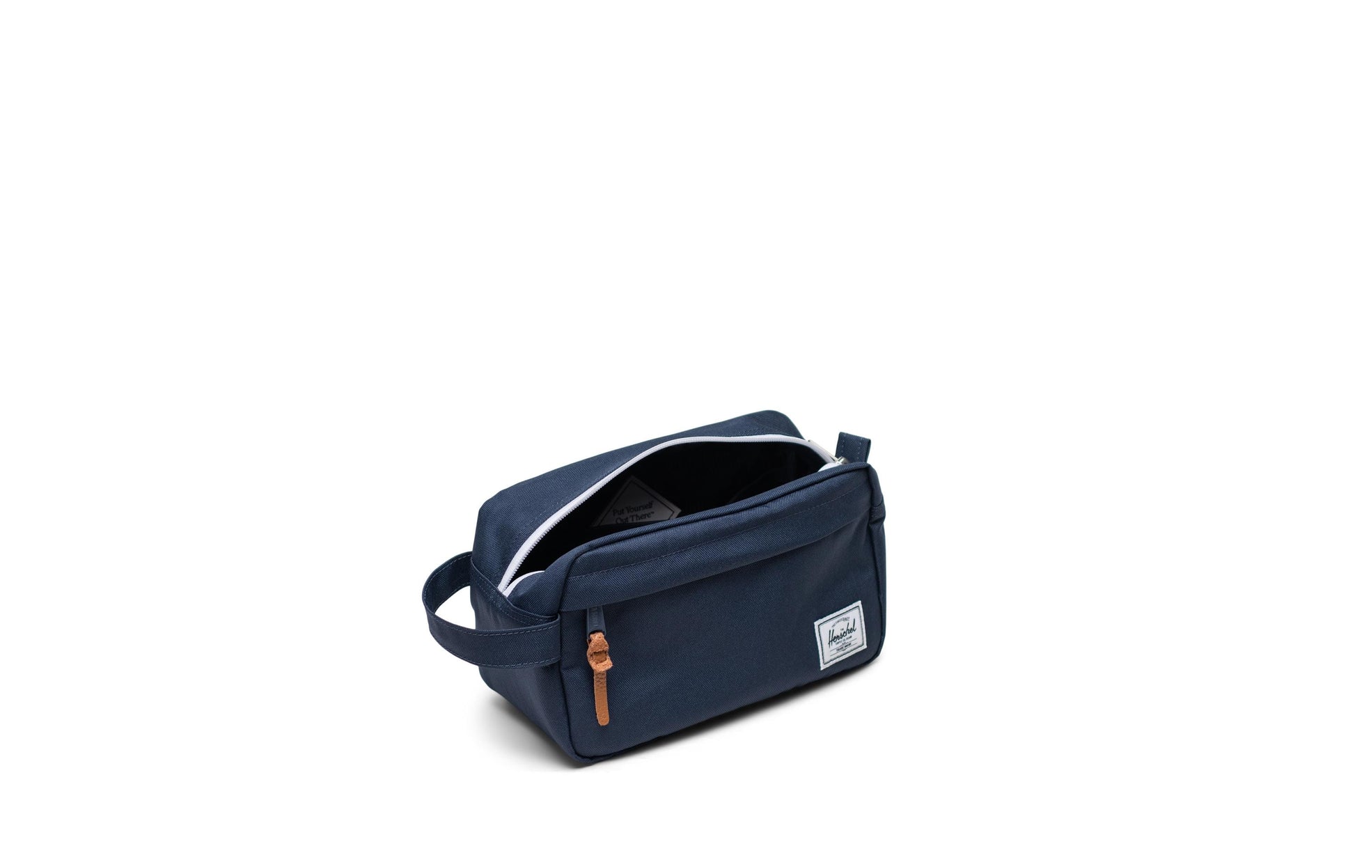 Herschel Kulturbeutel Chapter – Wasserfest, Reissverschluss – 5 l – Navy – Polyester (100% Recycelt)