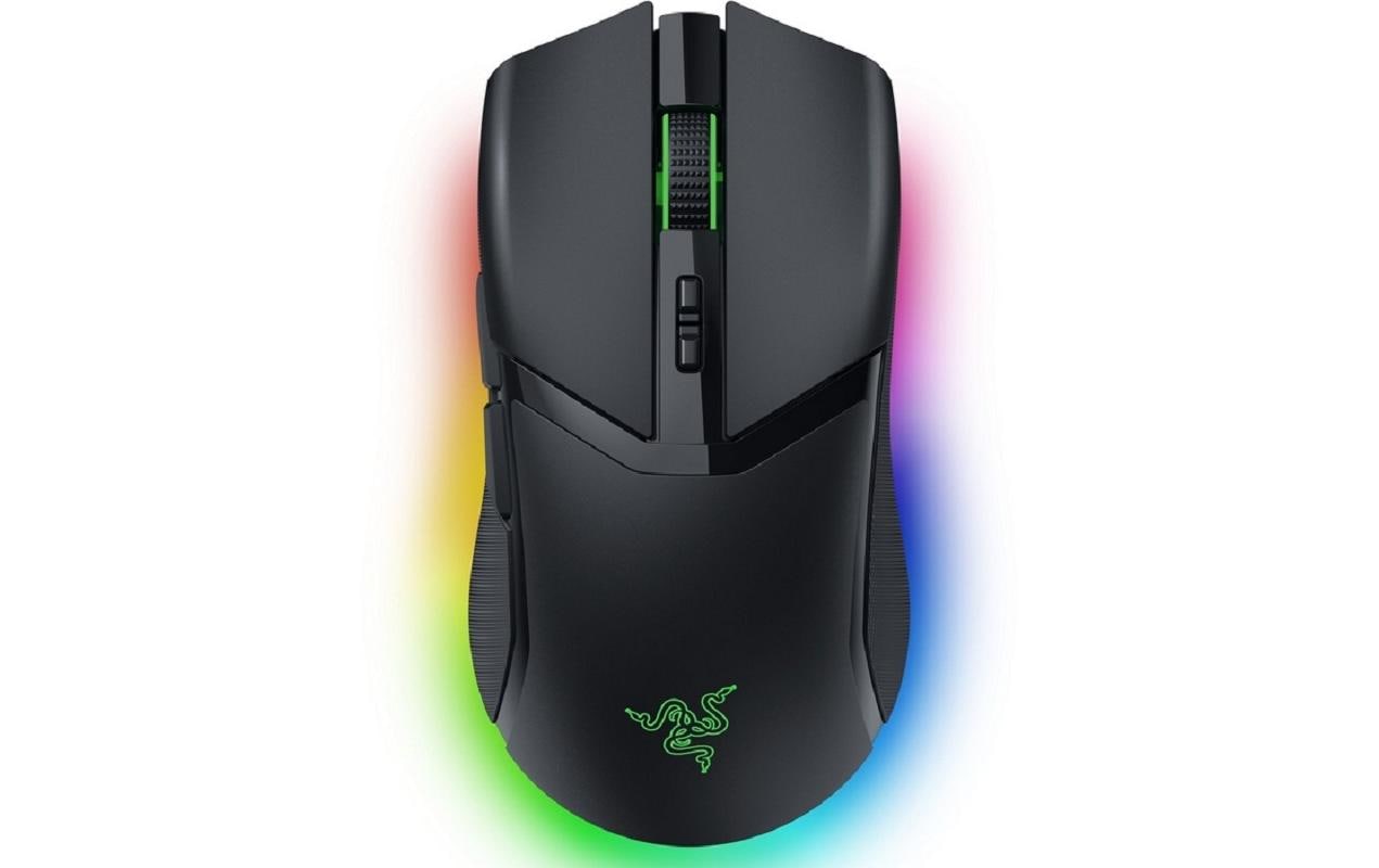 Razer Cobra Pro Gaming-Maus – kabellos, 10 Tasten, für Rechtshänder, programmierbare Tasten, schwarz