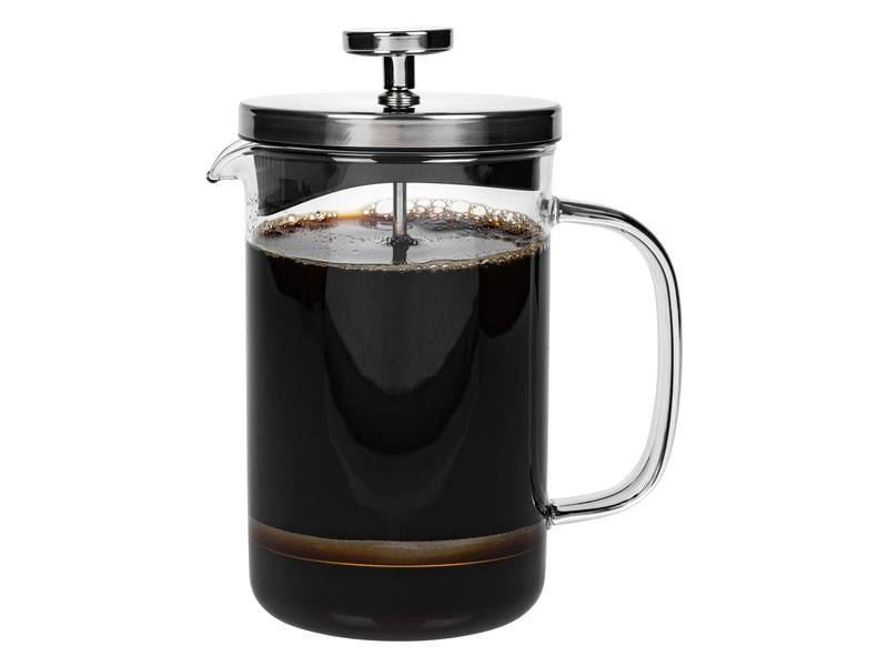 Furber. Furber French Press / Kaffeebereiter – 0,8 l, 6 Tassen, Borosilikatglas
