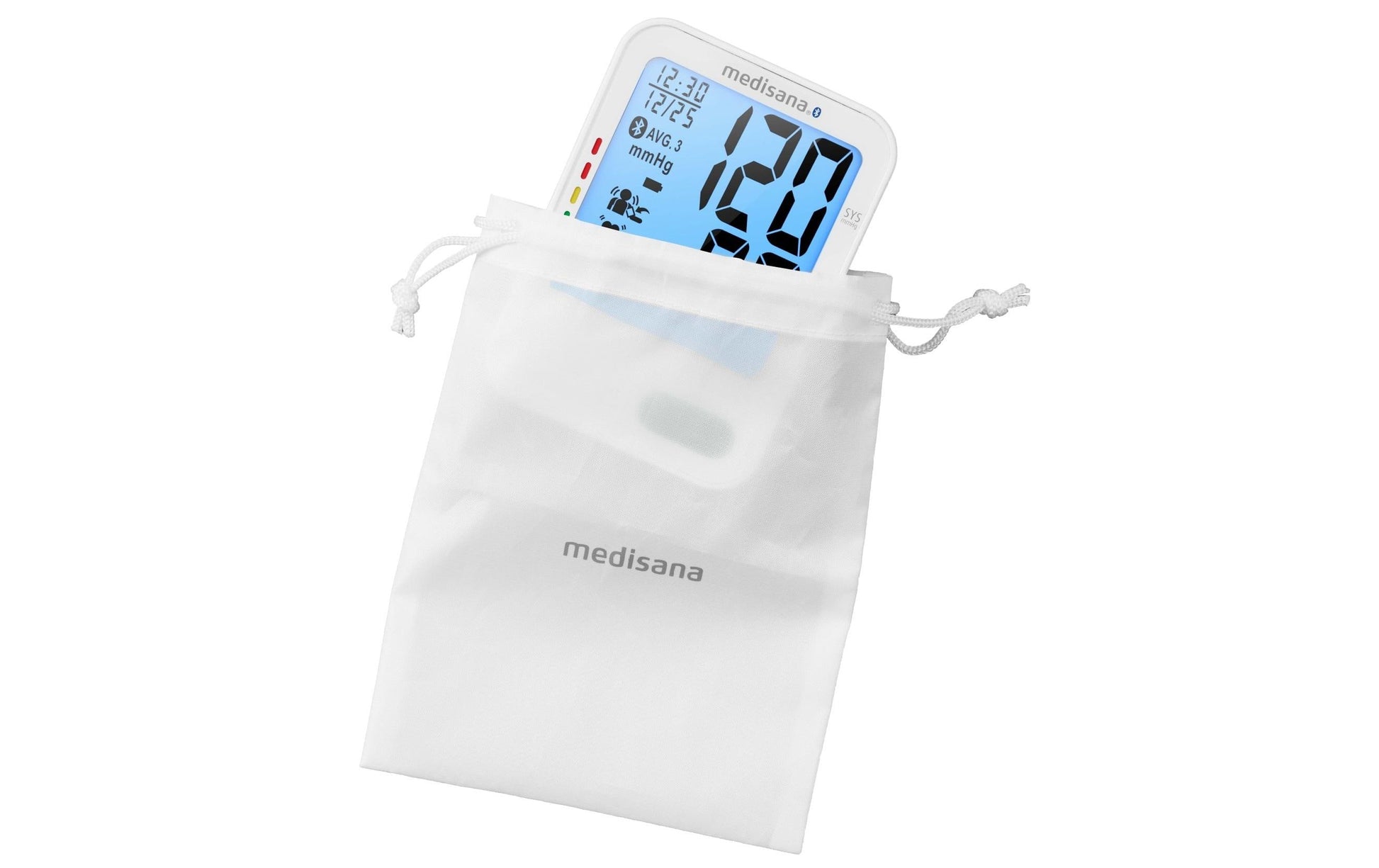 Medisana Oberarm-Blutdruckmessgerät BU584 – Automatisch, Bluetooth – Manschette 23–43 cm