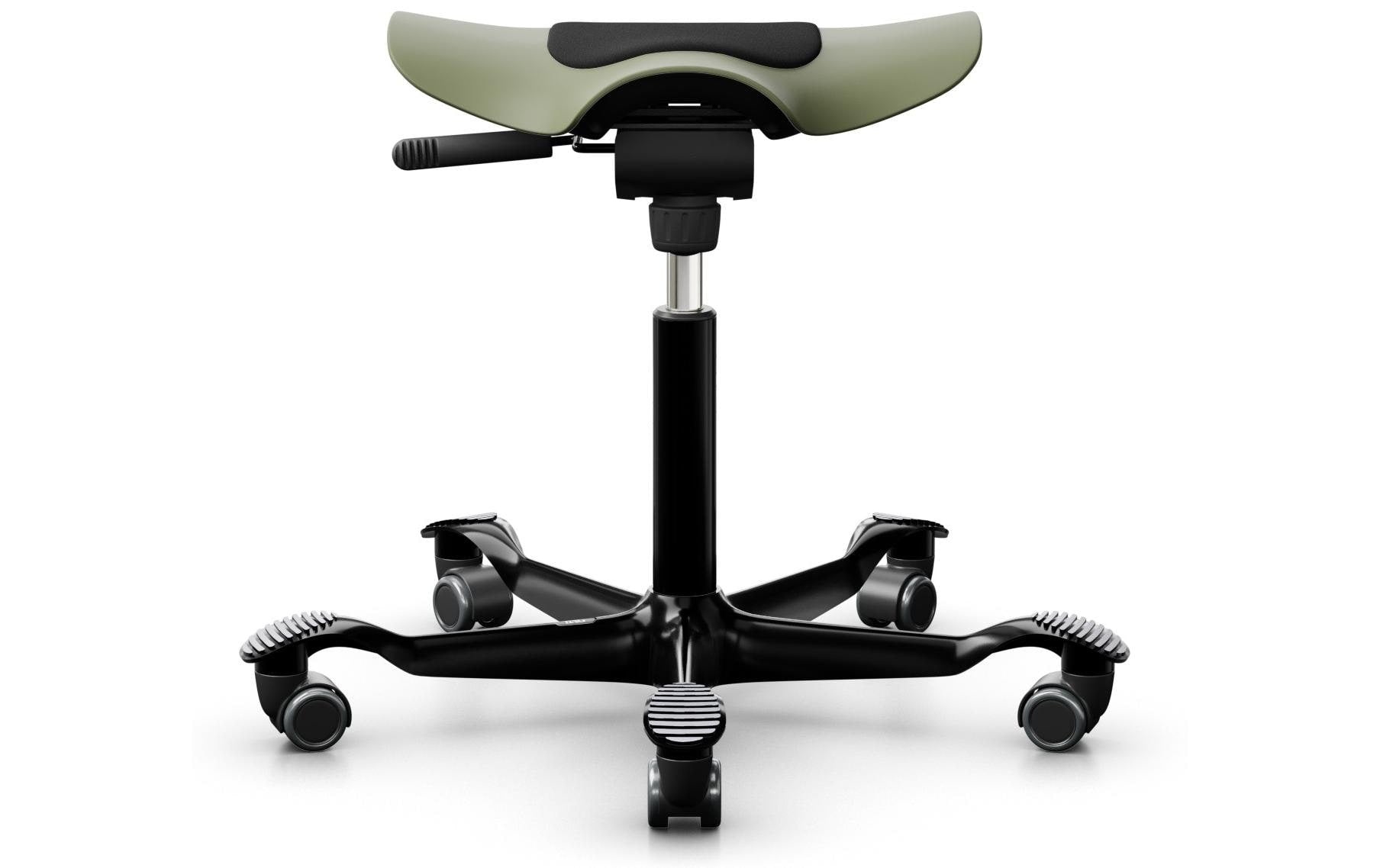 HÅG Hocker Capisco Puls 8001 – Sitzhöhe 45–62 cm, 110 kg, schwarz