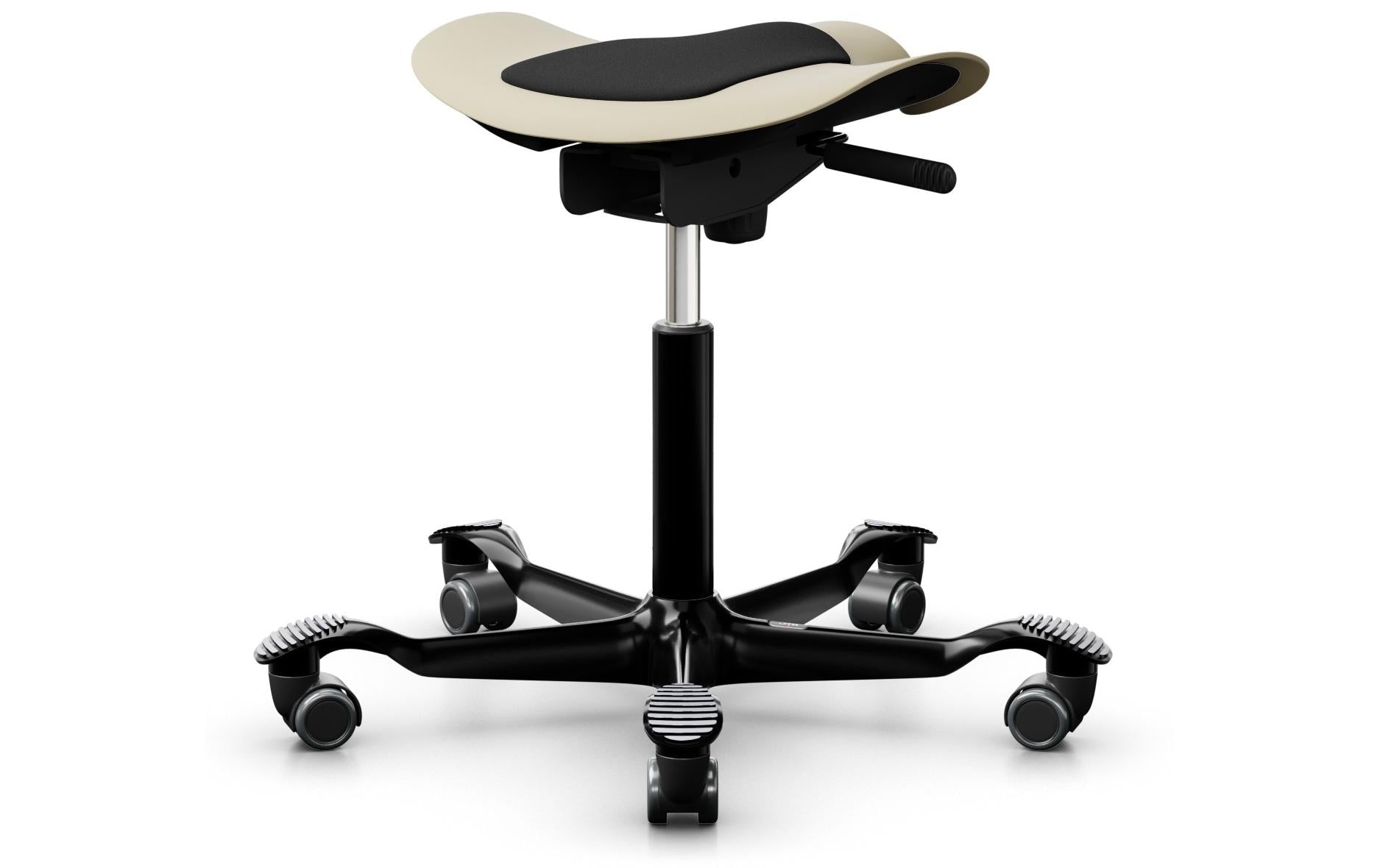 HÅG Hocker Capisco Puls 8001 – Sitzhöhe 45–62 cm, 110 kg, sand