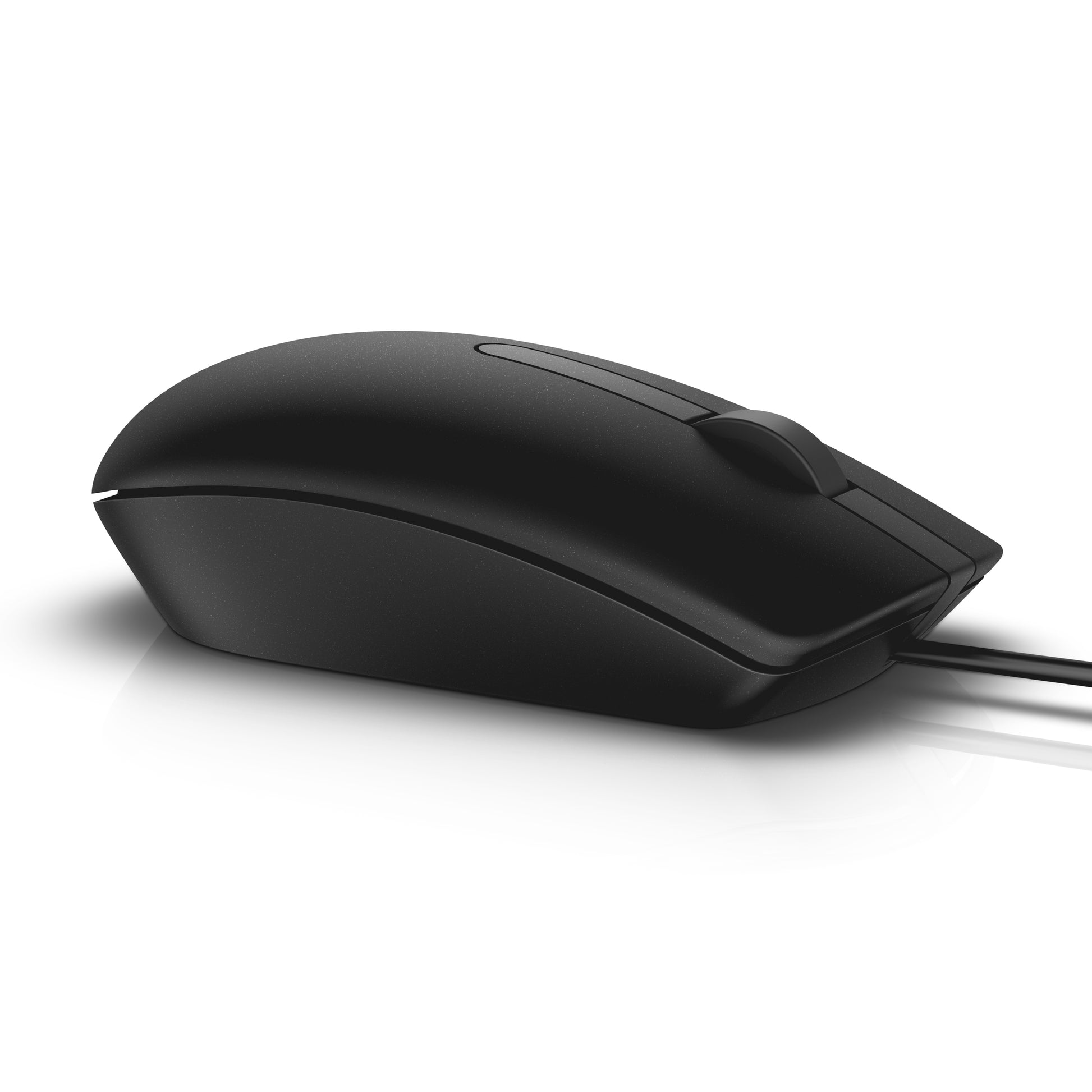 Dell MS116 – Maus – Kabelgebunden (USB‑A), 1000 DPI, beidhändig, Schwarz