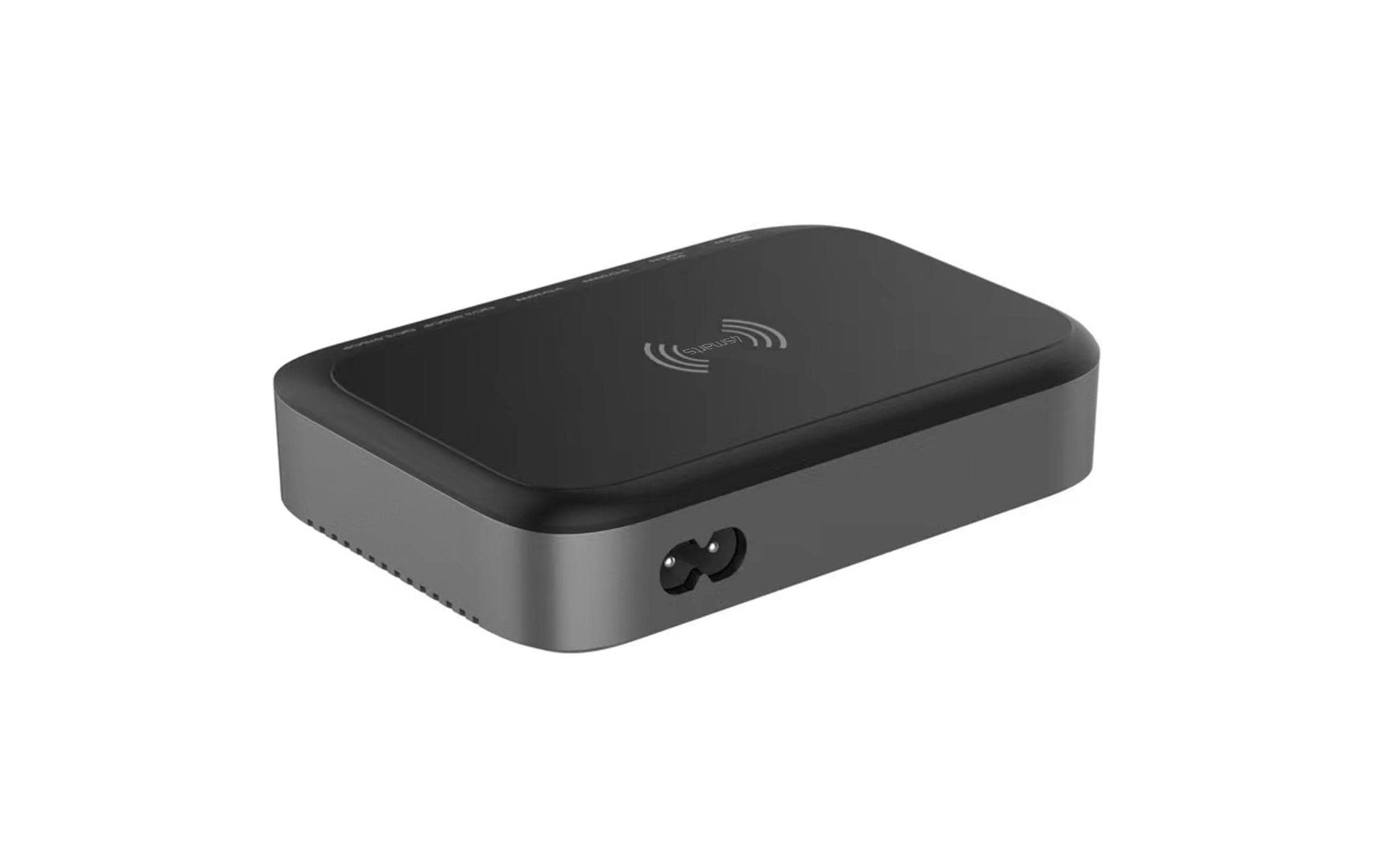 4smarts 7in1 Ladestation – 2× USB-C 30 W, 6× USB-Ausgänge, Qi, GaN – für Qi-kompatible Geräte