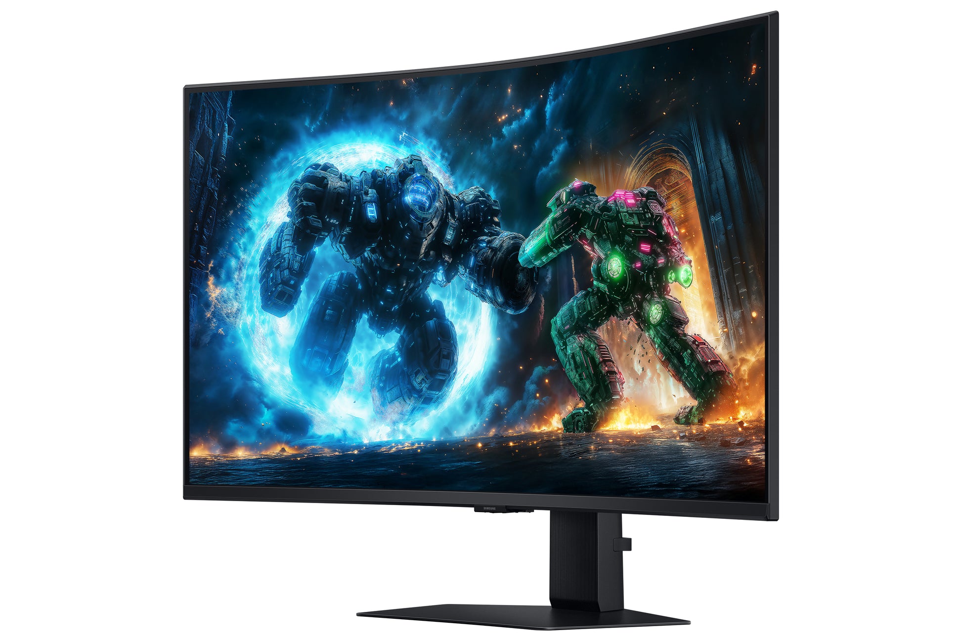Samsung G75F – Monitor, 37", 3840 × 2160 (UHD 4K), LCD, Schwarz