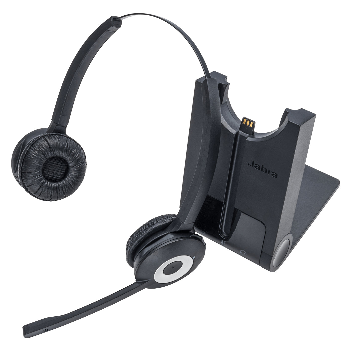 Jabra PRO 920 DUO – Mono Headset – DECT, Boom-Mikrofon, Geräuschunterdrückung – Schwarz, bis 8 h