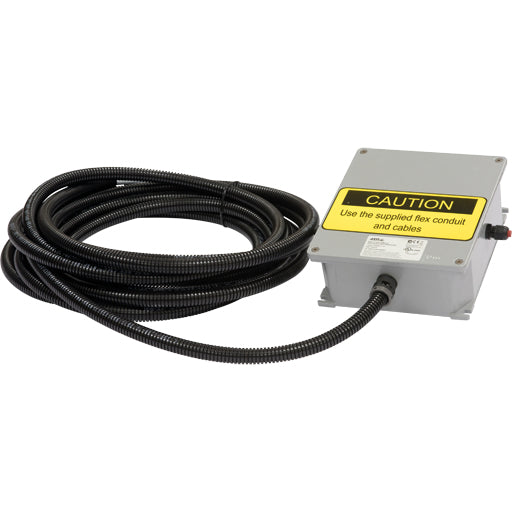 Axis Q86-E 230 V Licht-Sensorbox – für AXIS Q8665-LE – Schwarz/Grau