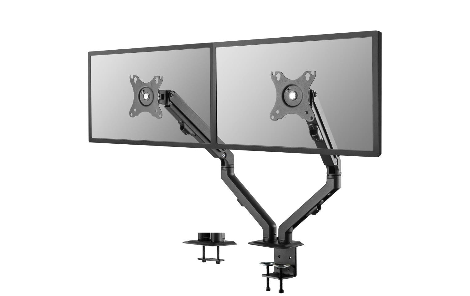Neomounts Monitorarm, Tischklemme/Tischdurchführung, bis 27", VESA 100 × 100 mm, 7 kg, Neigen/Schwenken
