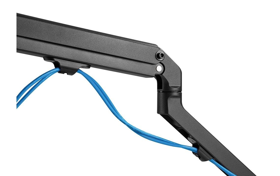 Neomounts Monitorarm, Tischklemme/Tischdurchführung, bis 27", VESA 100 × 100 mm, 7 kg, Neigen/Schwenken