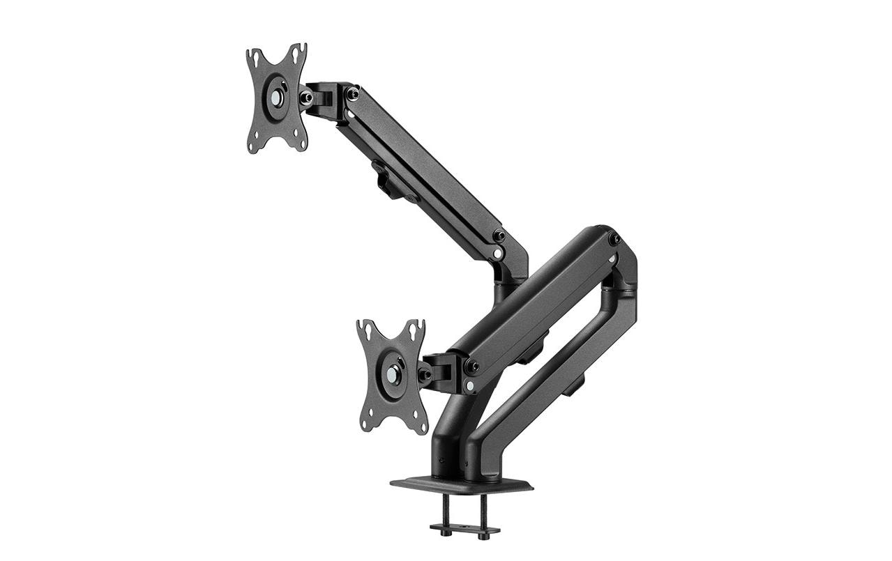 Neomounts Monitorarm, Tischklemme/Tischdurchführung, bis 27", VESA 100 × 100 mm, 7 kg, Neigen/Schwenken