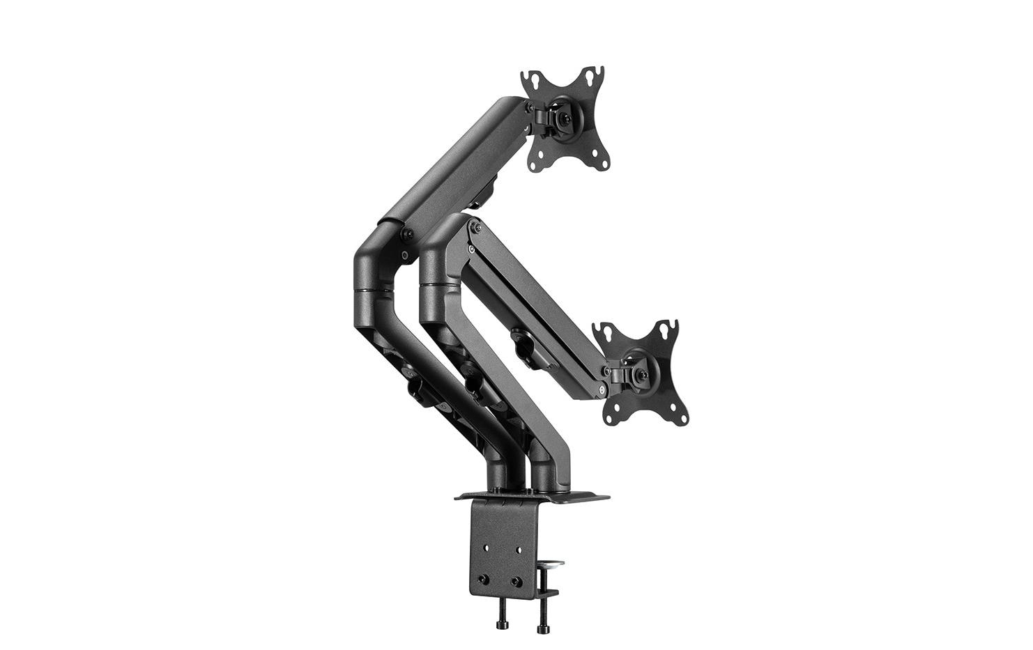 Neomounts Monitorarm, Tischklemme/Tischdurchführung, bis 27", VESA 100 × 100 mm, 7 kg, Neigen/Schwenken