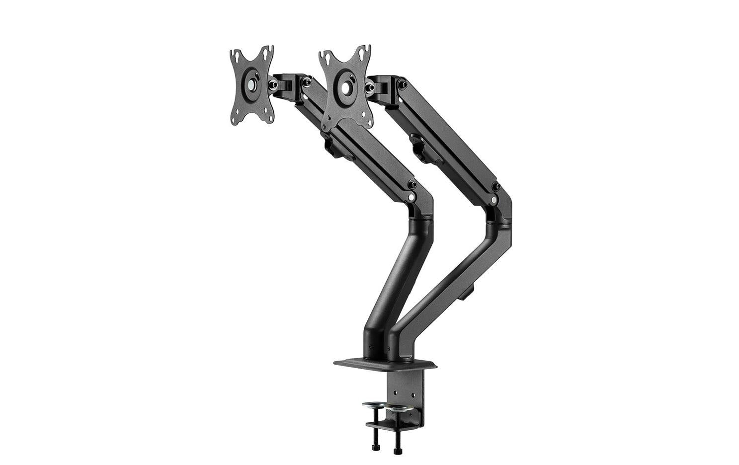 Neomounts Monitorarm, Tischklemme/Tischdurchführung, bis 27", VESA 100 × 100 mm, 7 kg, Neigen/Schwenken