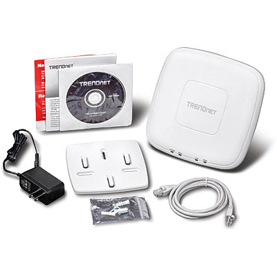 TRENDnet TEW-821DAP – Access Point – Wi-Fi 5 (2,4/5 GHz), 1,2 Gbit/s, GbE, PoE, Wandmontage