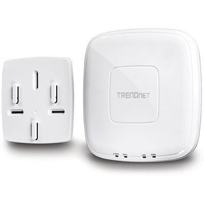 TRENDnet TEW-821DAP – Access Point – Wi-Fi 5 (2,4/5 GHz), 1,2 Gbit/s, GbE, PoE, Wandmontage
